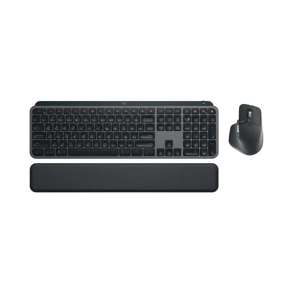Logitech MX Keys S Combo (MX Master 3S Mouse, MX Keys S and MX Palm Rest)