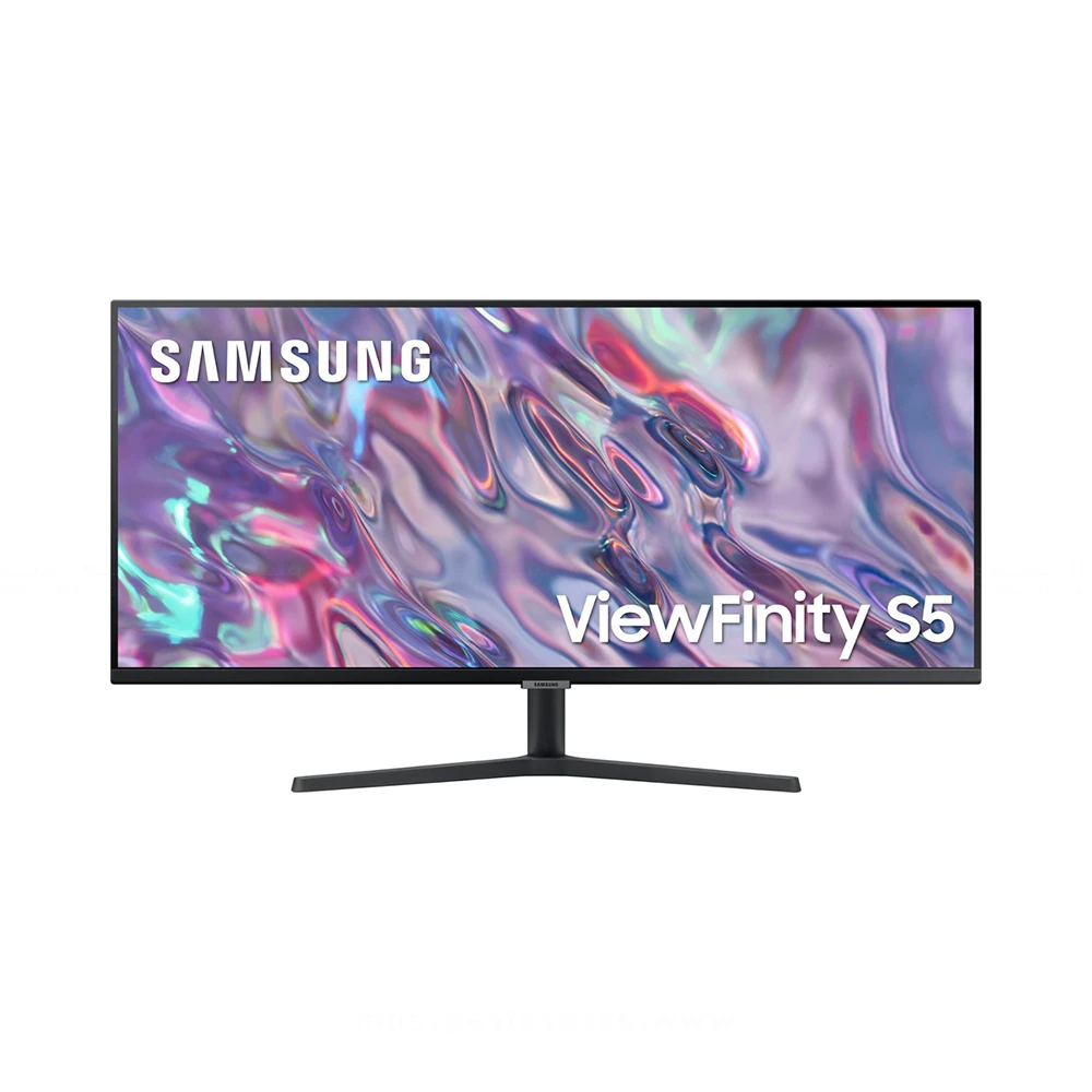 شاشة سامسونج فيو إنفينيتي S5 مقاس 34 بوصة - دقة WQHD - معدل التحديث 100Hz - الموديل LS34C500GAM