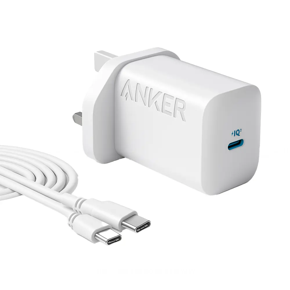 شاحن أنكر بقوة 20W مع كيبل USB-C