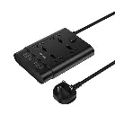 Yesido MC08 2 Meter 4 AC Ports And 6 USB Ports Power Strip Extension Power Socket