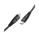 كيبل مضفر راف بور RP-CB1017 USB-C إلى Lightning بطول 1.2 متر