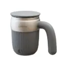 Lepresso Auto Magnetic Stirring Mug 450mL - Gray - LPCFFM0026