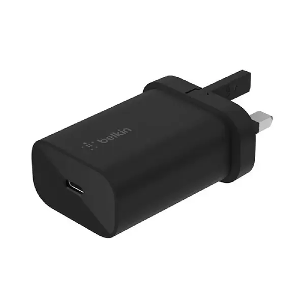 شاحن حائط بلكين BoostCharge بمنفذ USB-C وتقنية PPS بقدرة 25 واط