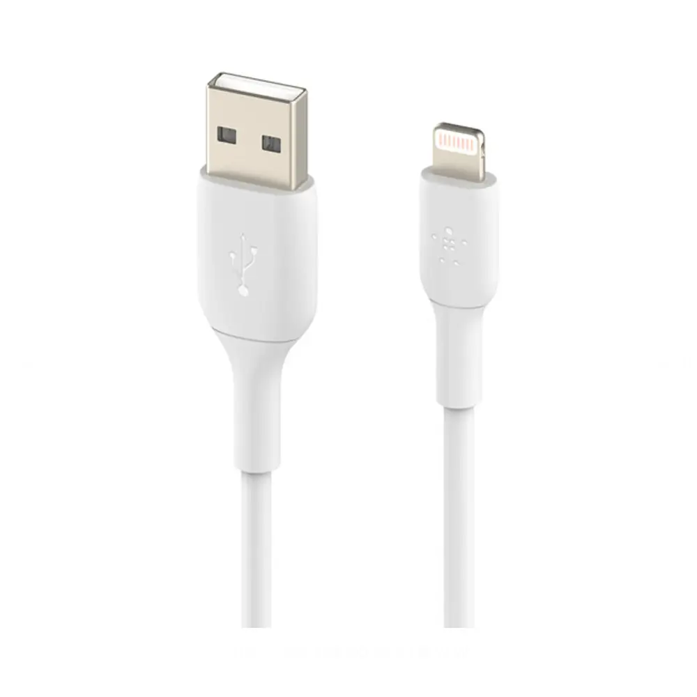 Belkin BoostCharge Lightning Cable 2-Pack - 3.3ft/1M White