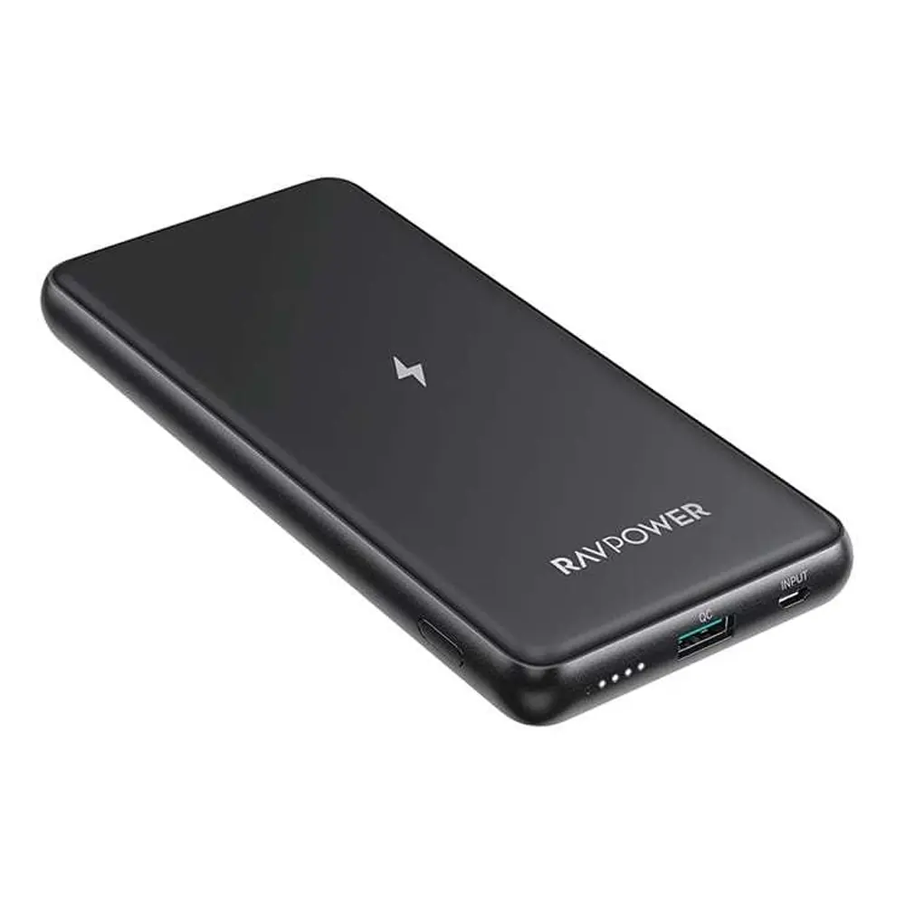 RavPower Turbo 10,000mAh 10W 2-Port Wireless PowerBank RP-PB084