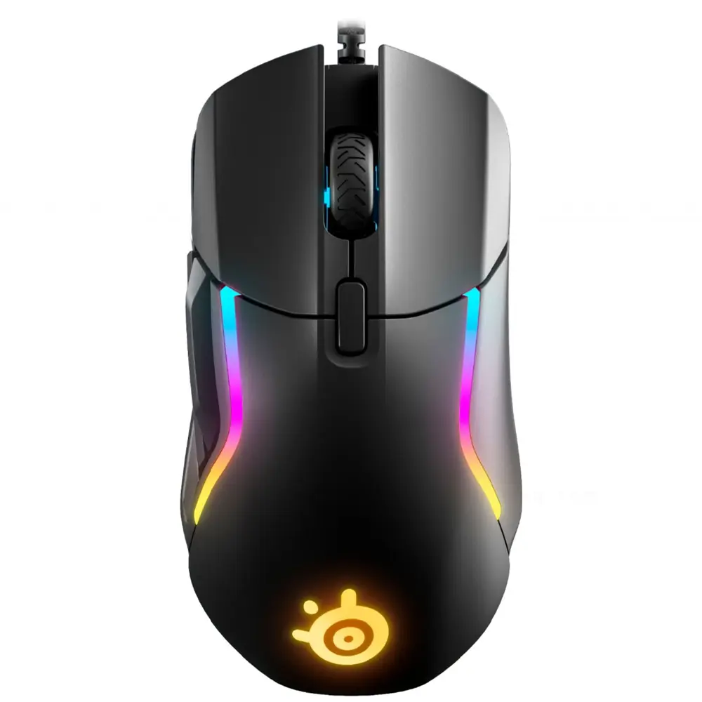 SteelSeries Rival 5 Wired Optical Gaming Mouse with RGB Lighting