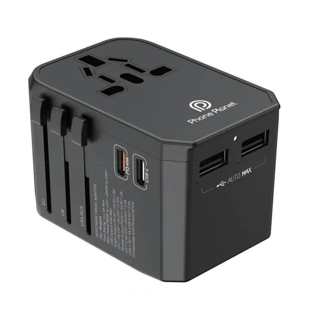 Phone Planet 45W Universal Wall Charger for All Devices PP-SCO14