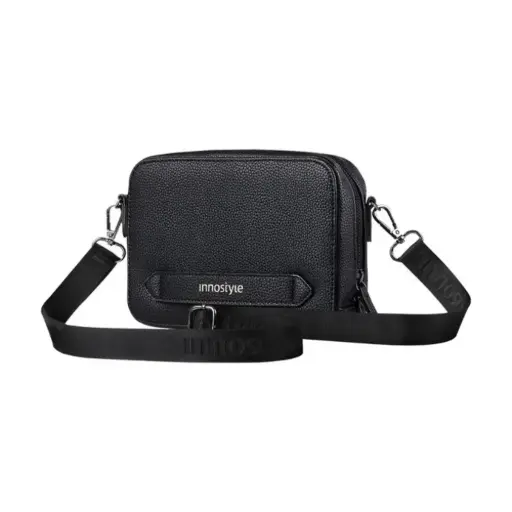 innoStyle Luxleather Crossbody Sling with Shoulder Strap - PLS-21BLK