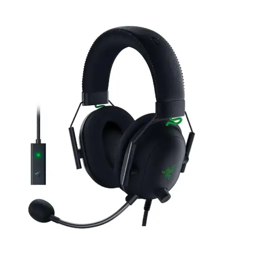 Razer BlackShark V2 Wired Gaming Headset - Black