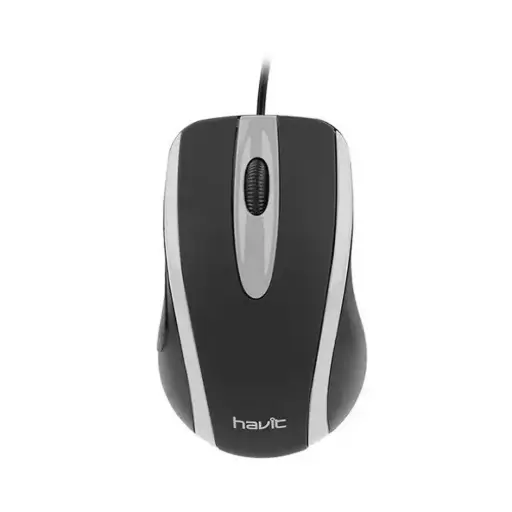 Havit HV-MS753 Optical Wired Mouse - Gray - HV-MS753-BG