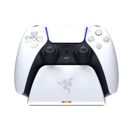 [810056147686] RAZER QUICK CHARGING STAND FOR PS5 - White