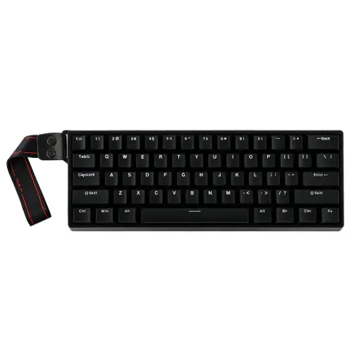 AULA Wind WIN60 HE Greywood Magnet Switch 60% Mechanical Wired Gaming Keyboard (Black)