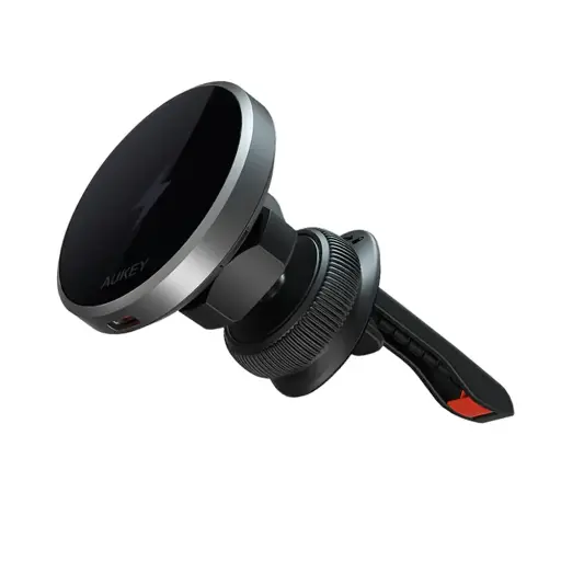 Aukey MagFusion Dash Pro Qi2 Magnetic Fast Wireless Charging Phone Mount – Active Cooling (HD-MC13A)
