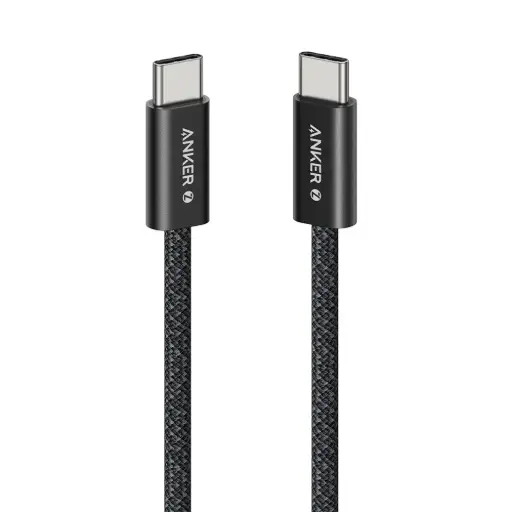[A8060H12] Anker Dirt-Resistant USB-C to USB-C Cable 240W 6ft - Black-A8060
