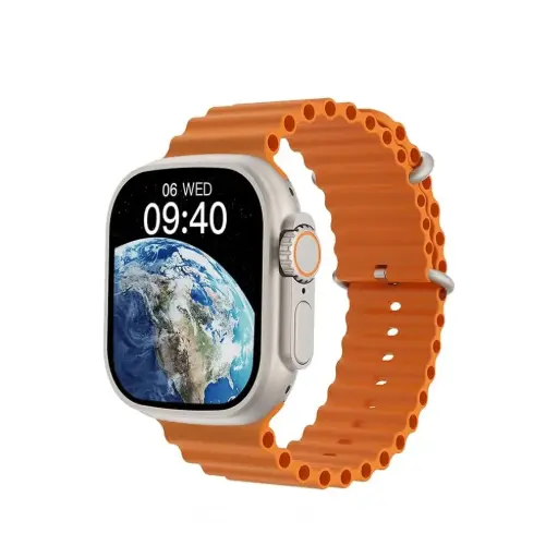 WiWU SW01 IPS Ultra Lite Full Screen Touch Smartwatch with Fitness Tracker for Unisex