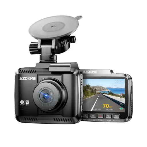 AZDOME Dash Cam gS63H Pro 2 Channels 4K with 64GB TF Card
