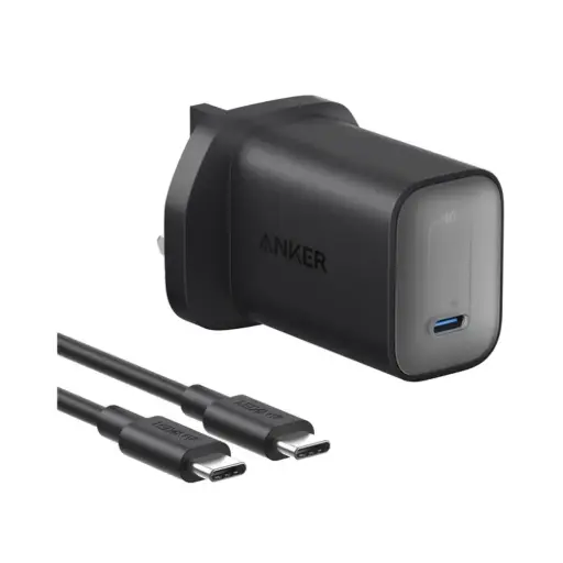 Anker Nano Charger 100W with USB-C Cable, Black