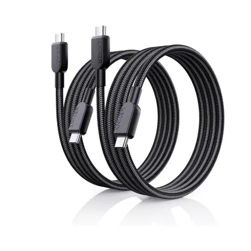[A81D5H11] Anker CABLE USB-C to USB-C 0.9m Black