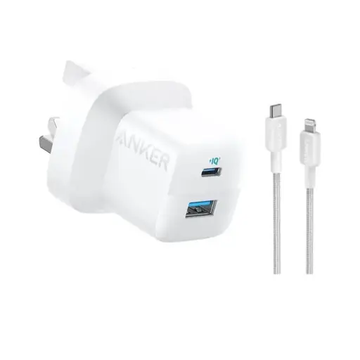 Anker 323 Charger with 33W USB C to Lightning Cable 1m  B2331K21