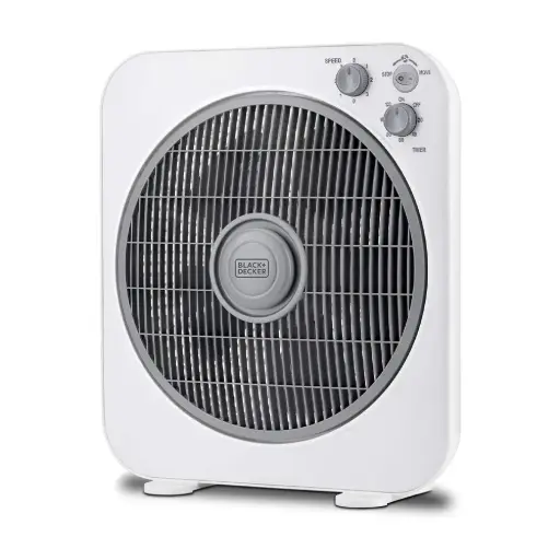 Black & Decker 12-inch Box Fan FB1220-B5 