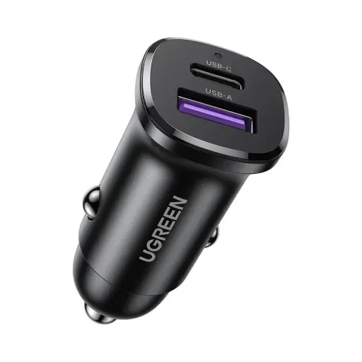 UGREEN 30W 2-Port Fast Car Charger EC305 (25845)