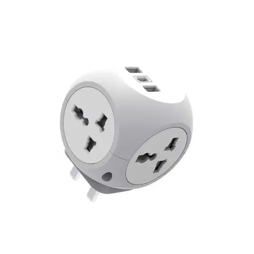 Green Lion Multi Port Travel Adapter