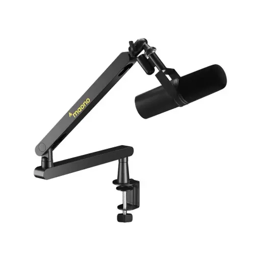 Maono BA92 Microphone Suspension Boom Arm Stand – (Black)