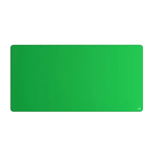 Glorious Chroma Key Mousepad - 18x36 in. Green Screen Desk pad for Streaming, Art, Board Games, DIY - Compatible with Premiere Pro, Final Cut Pro, Twitch, OBS, Zoom - Non-Slip Base, Durable Edges