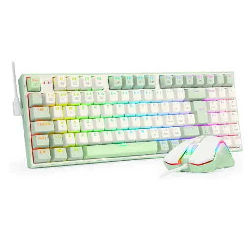 "Redragon S134 Wired Mechanical Keyboard & Mouse Combo "