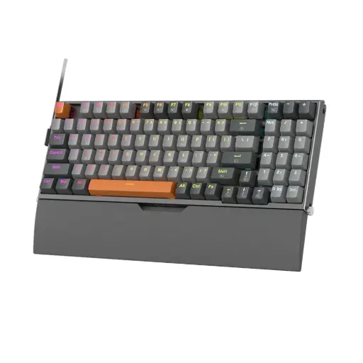 Redragon K648 90% Wired Aluminum RGB Gaming Keyboard