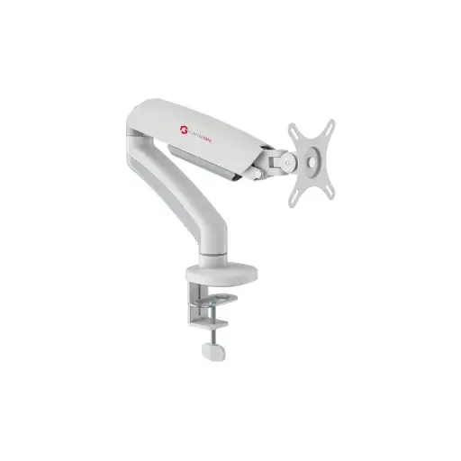 GAMEON GO-5450 Mechanical Spring White Monitor dual Arm For Gaming And Office Use | GO-5450 