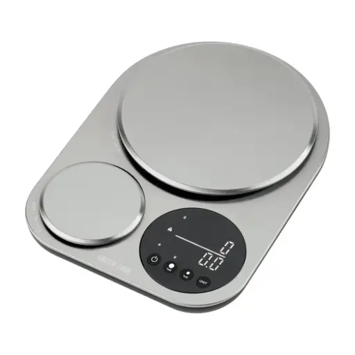 Green Lion Dual Kitchen Scale - Silver 