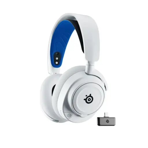 [5707119056502] SteelSeries Arctis Nova 7P Wireless Headset - White