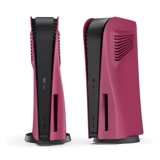 Faceplate Cover Skin Replacement for PS 5 UHD - Red Colour