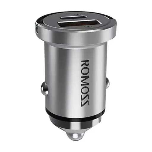 Car charger Romoss AU45T Car Charger, USB + USB-C, PD + QC 45W