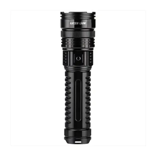 [GNHR2000LMBK] Green Lion Hyper Ray LED Torch 2000LM 