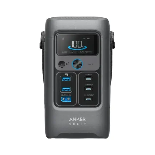 Anker SOLIX C200 DC Portable Power Station 200W 192Wh 5-Outlets 