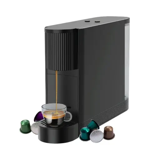 [LPCFFM0016] Lepresso 20 Bar  Coffee Machine with  500ml Water  Capacity and  Cupsule Storage - LP-016