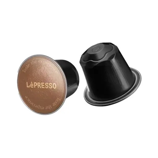  LePresso Aluminum  capsules for  Nespresso 100%  Arabica 10pc - Brazil  origin blend