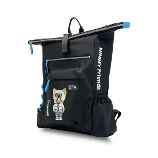 [N-KM-DNBB-01] Nimmy Glasses Laptop Backpack Black 