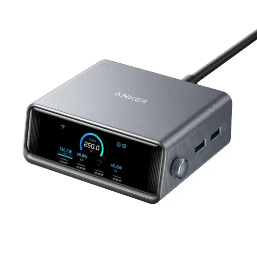 [A2345241] Anker Prime Charger (250W, 6 Ports, GaN Prime)