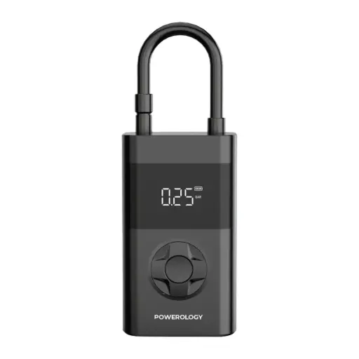 [PPBCHA55-BK] Powerology Ultra Portable Air Compressor Power Bank - Black 