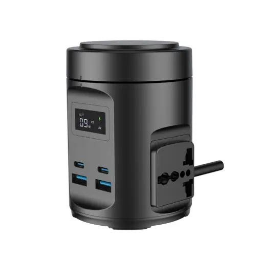 [PWCUQC014] Powerology MagSafe Power Hub USB-C POWER DELIVERY AND USB-A QC 3.0 