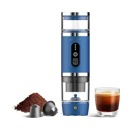 LePresso Portabrew 4 in 1 Protable Coffee Machine With Milk Frother