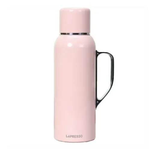 LePresso ThermoSense Stainless Steel  Insulated Bottle With Temperature Gauge