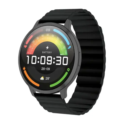 Powerology Aura Smart Watch with 1.73" AMOLED Display