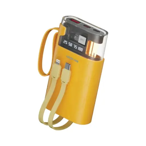 [GNELXRVLTYL] Green Lion Elixir Vault Power Bank 10,000mAh PD 22.5W - Yellow 