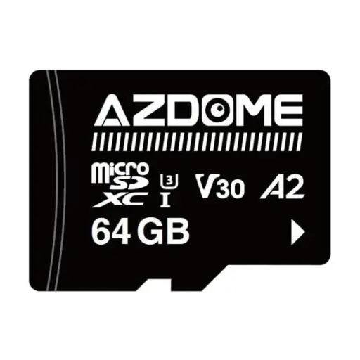 AZDOME 64GB Micro SD Card microSDXC Memory Card