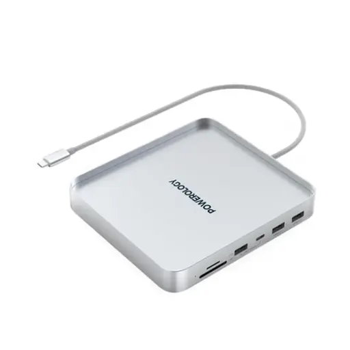 Powerology iMac 24 Inch USB-C Dock with SSD Enclosure 10GBPS - Gray 