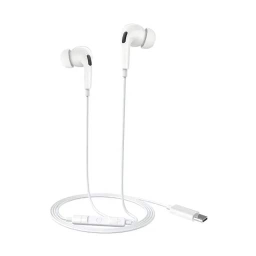 Baseus Encok CZ18 Wired Earphones Moon White